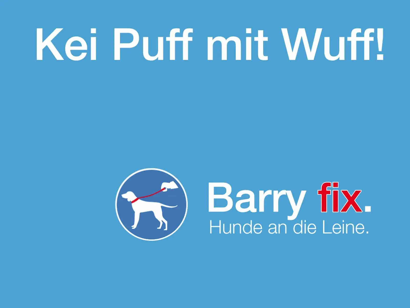 Leinenzwang für Hunde auf der Werdinsel