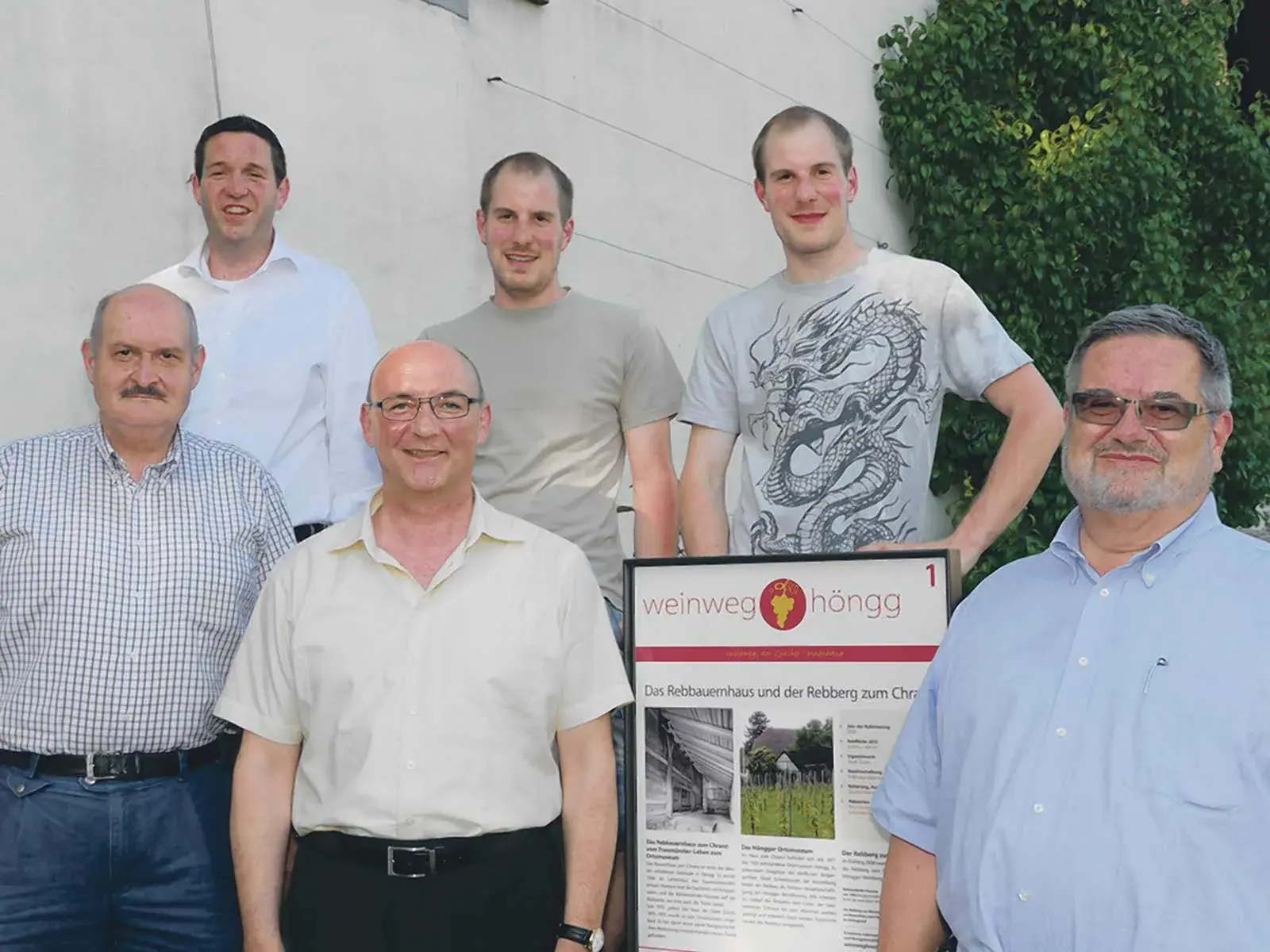 Auf dem Weinweg Höngg das Quartier besser kennenlernen