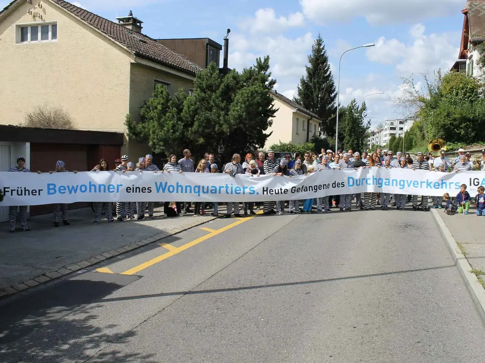 Fünf Minuten Ruhe vom Verkehr