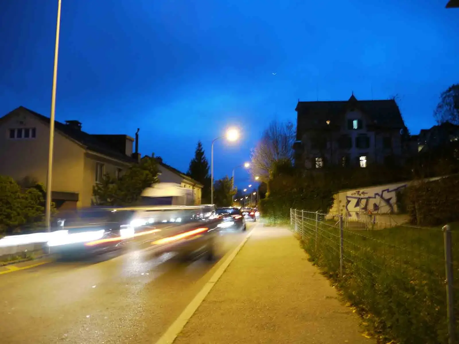 «Tempo 30 nachts» während dreier Monate