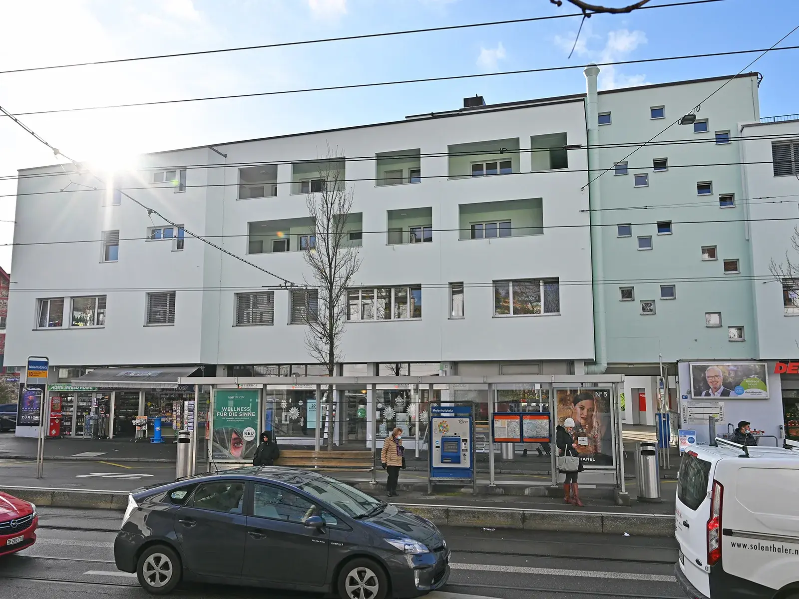 Der Dorfplatz, der nie einer war