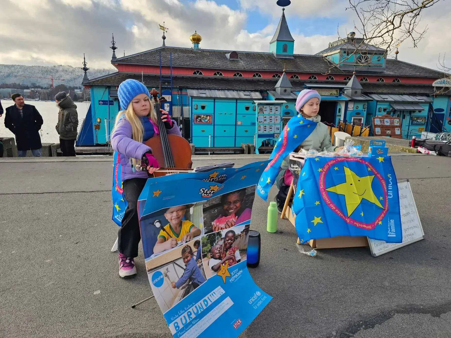 Sternenwochen 2025: Kinder helfen Kindern