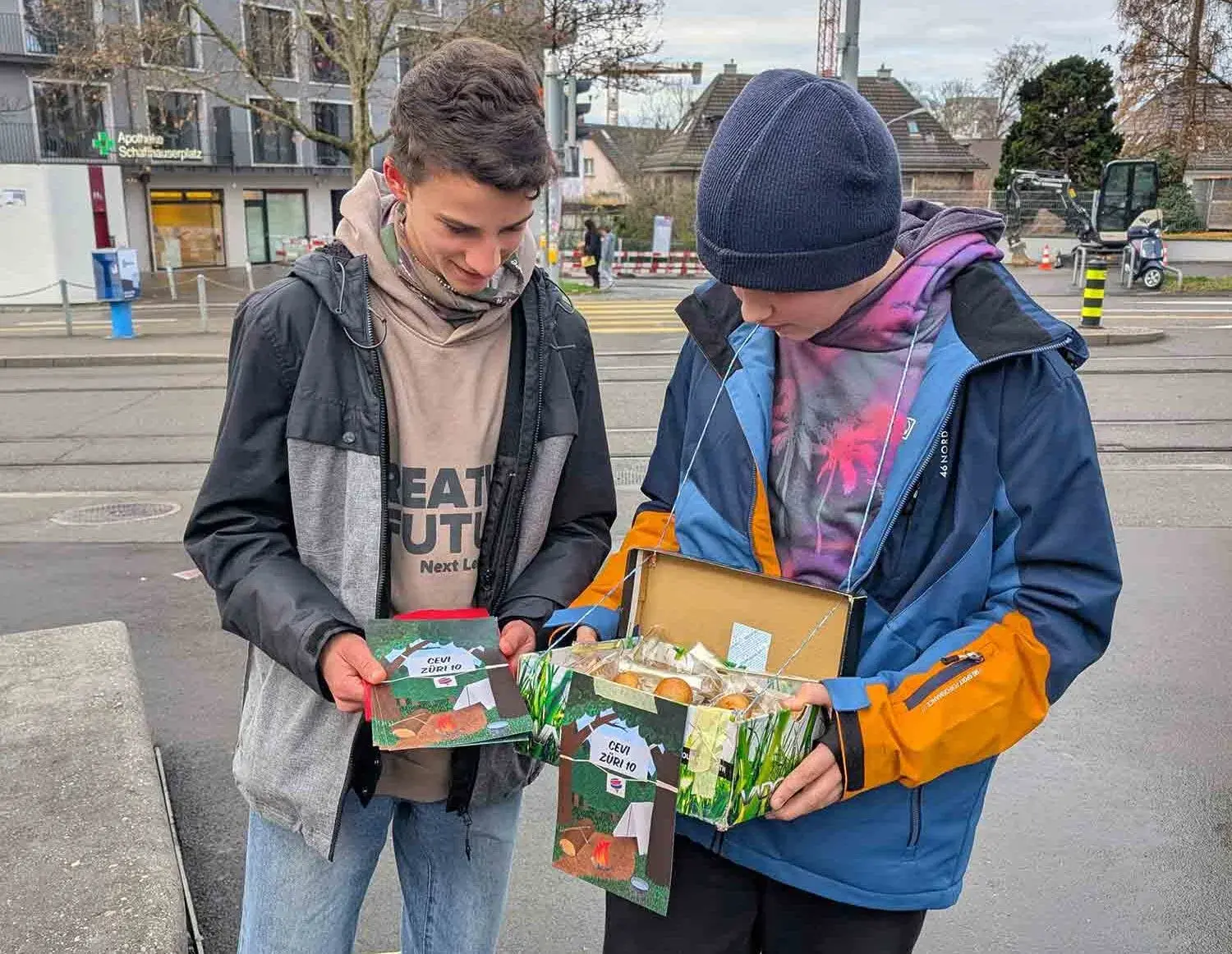 So war der Weihnachtsverkauf des Cevi Züri 10