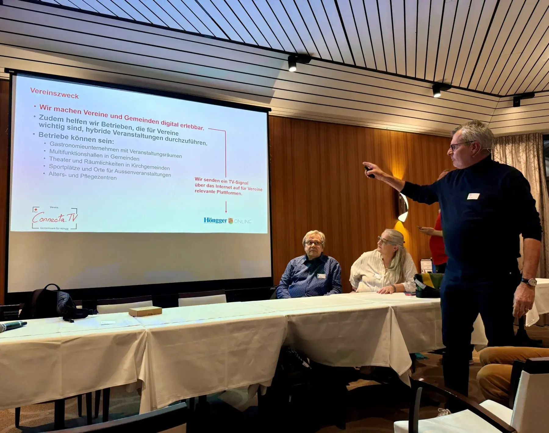 Das Treffen der Vereine: Höngg soll digitaler werden