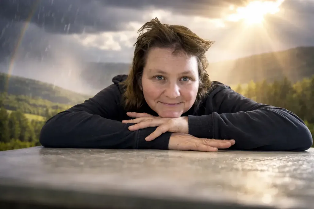 Dagmar schreibt: Schönes Wetter heute!