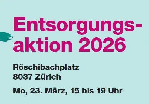 Neue Entsorgungsaktion auf dem Röschibachplatz