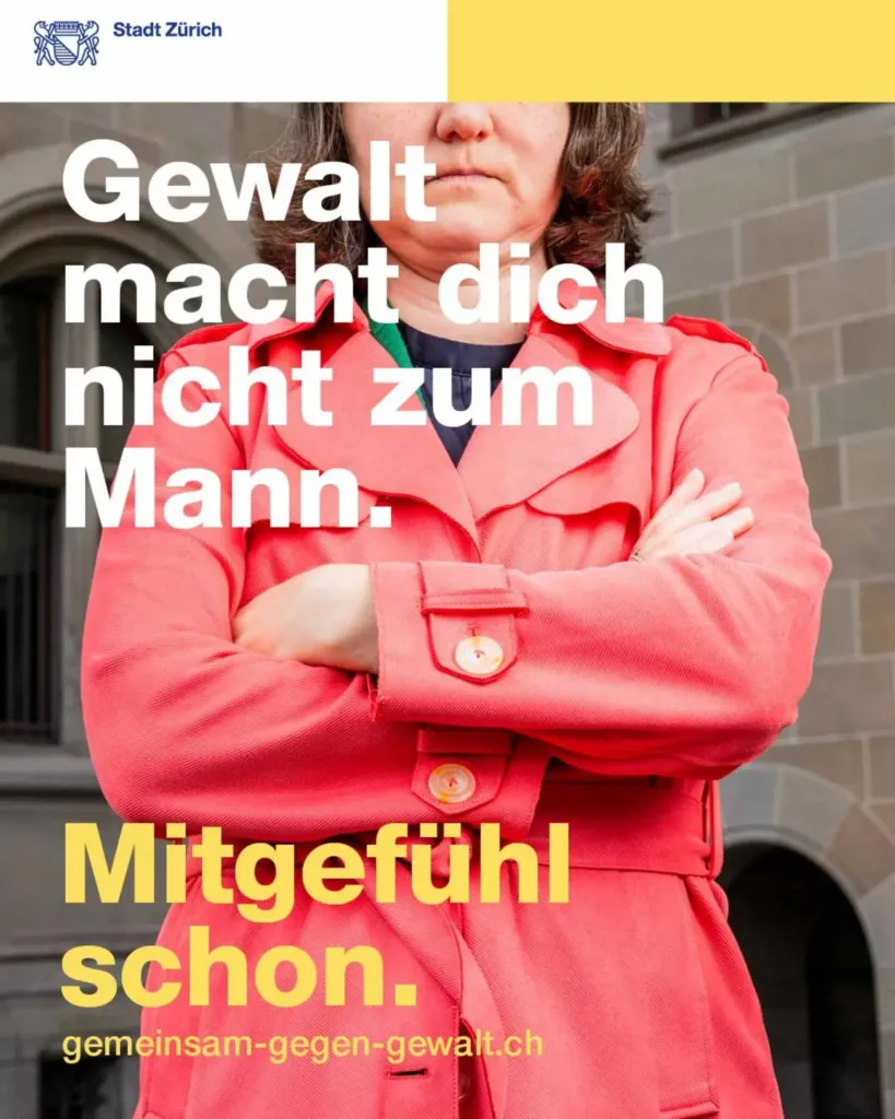 «Gewalt macht dich nicht zum Mann. Zuhören schon»