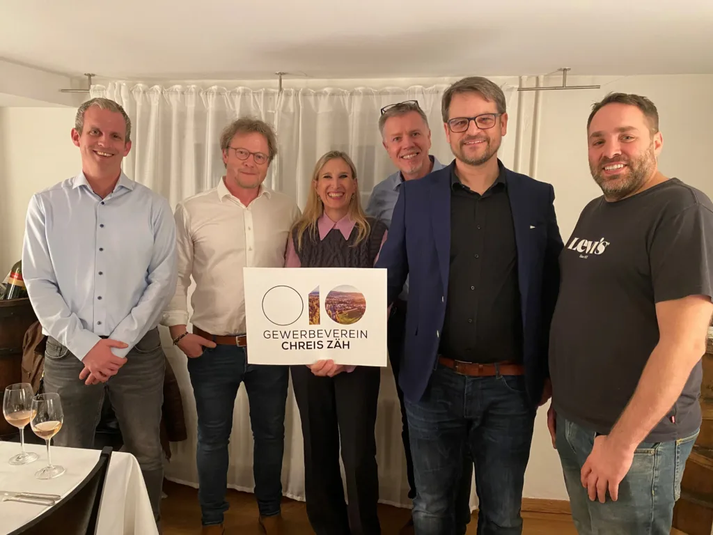 Ein positives Jahr für den Gewerbeverein Chreis Zäh