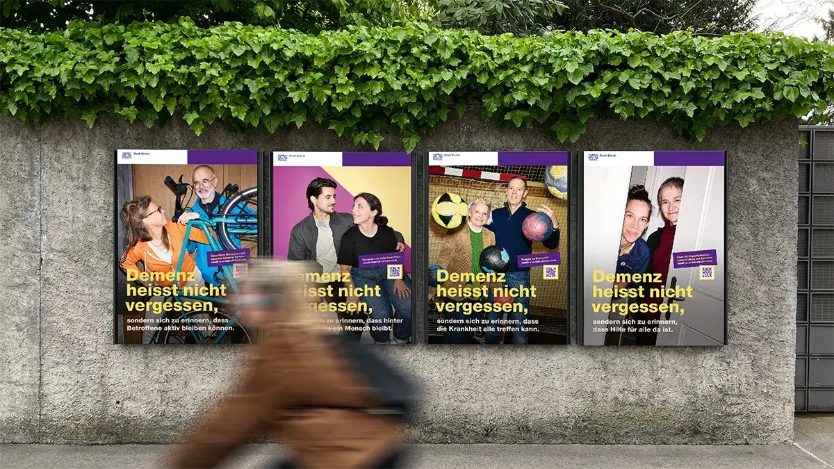 Eine neue Kampagne gibt Demenz ein Gesicht
